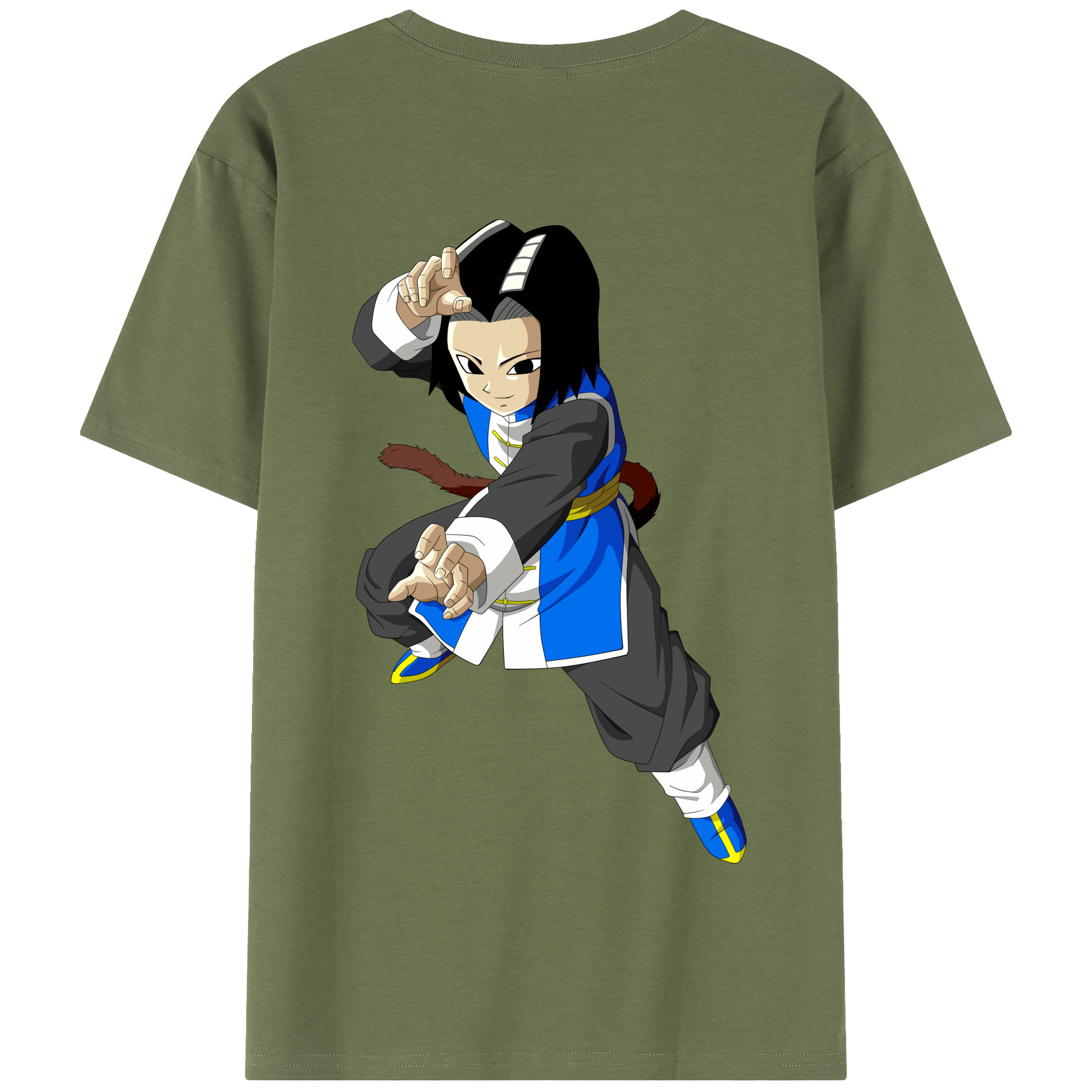 （画像用） ドラゴンボール DRAGON BALL 綿100％半袖Tシャツ（背面プリント）